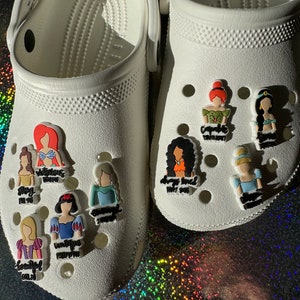Princess Shoe Charms, Positive Affirmations, Clog Accessories