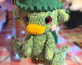 カッパのカイ |あみぐるみかぎ針編みパターン |デジタルファイル