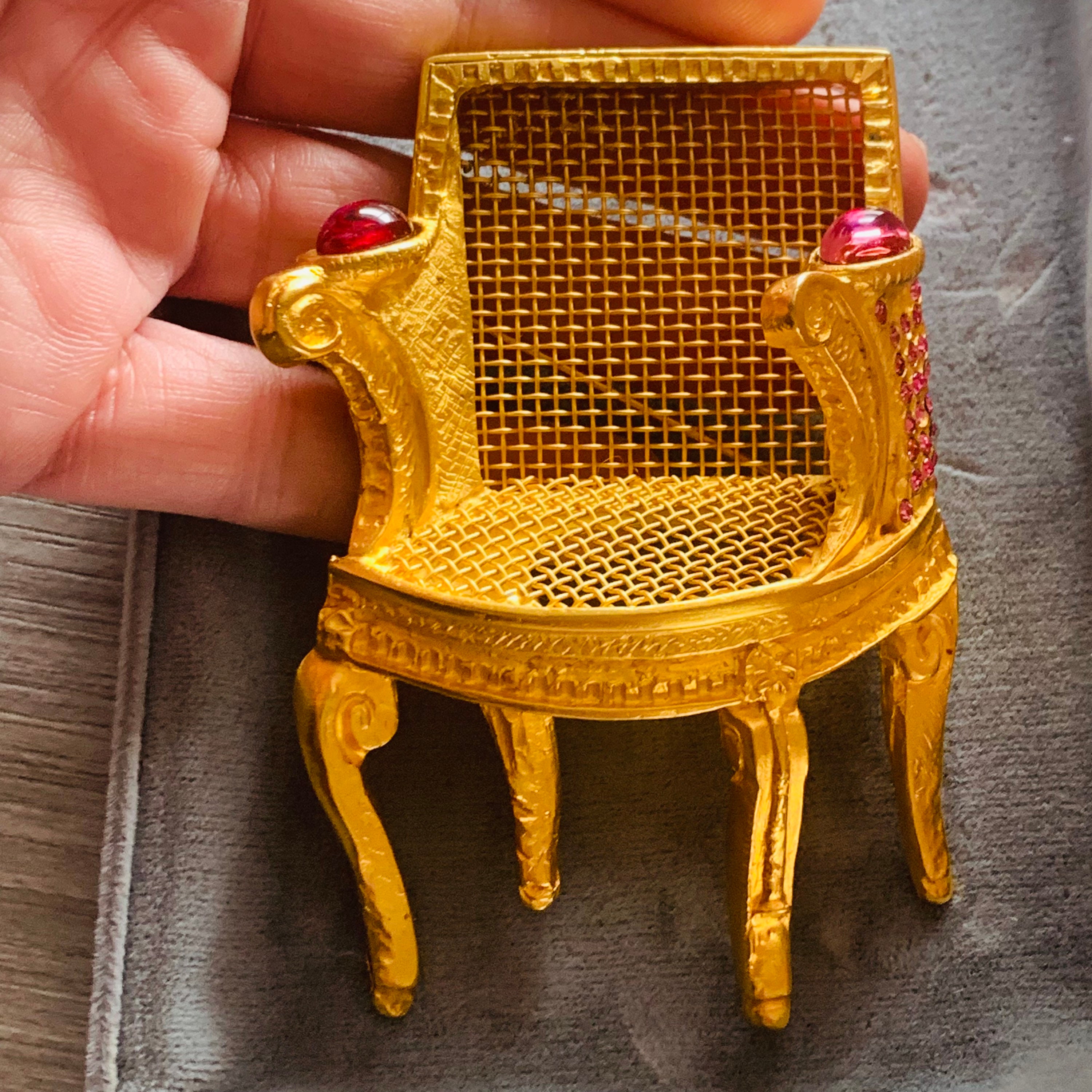 Karl Lagerfeld Brooch - Etsy
