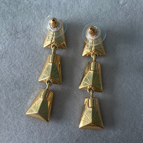 YSL Crystal Drop earrings Yves Saint Laurent - image 4