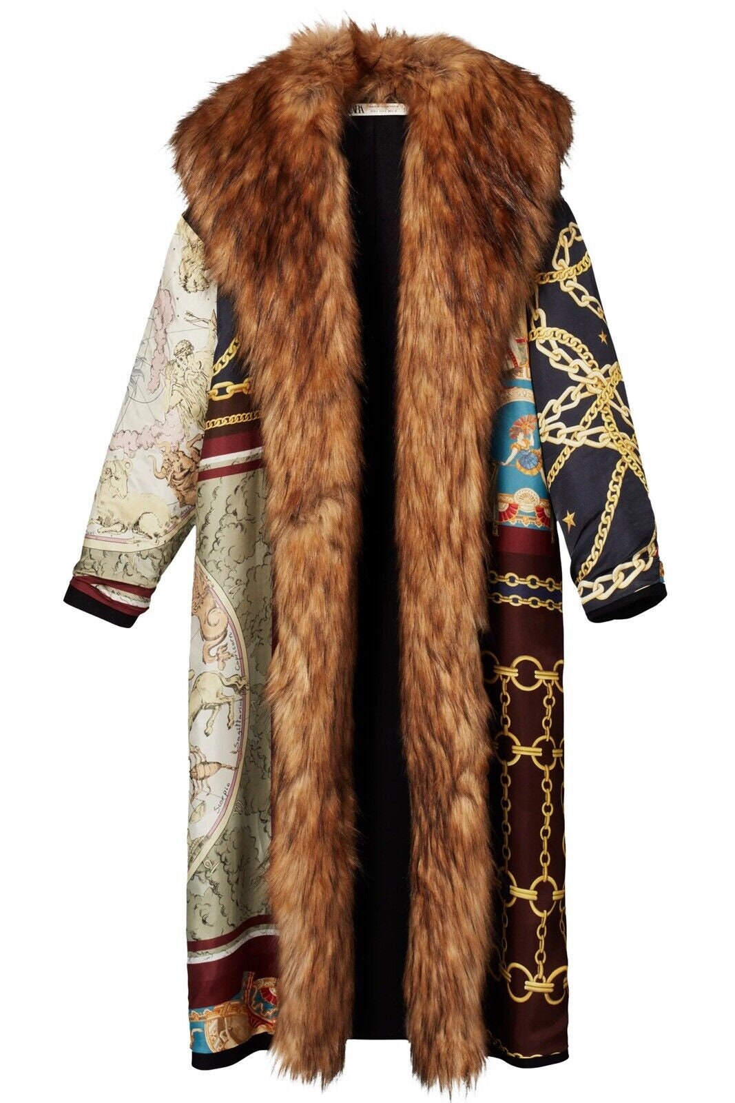 Reversible Animal Print Coat Zara Printed Reversible Coat With