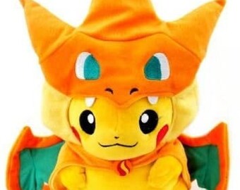 Pikachu Dracaufeu Etsy