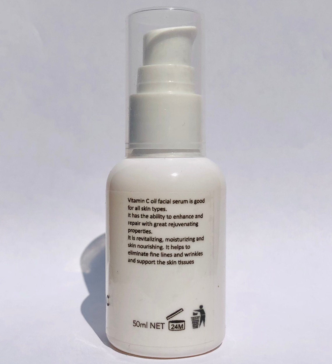 Vitamin C Facial Oil Natural Serum made with Organic & Etsy