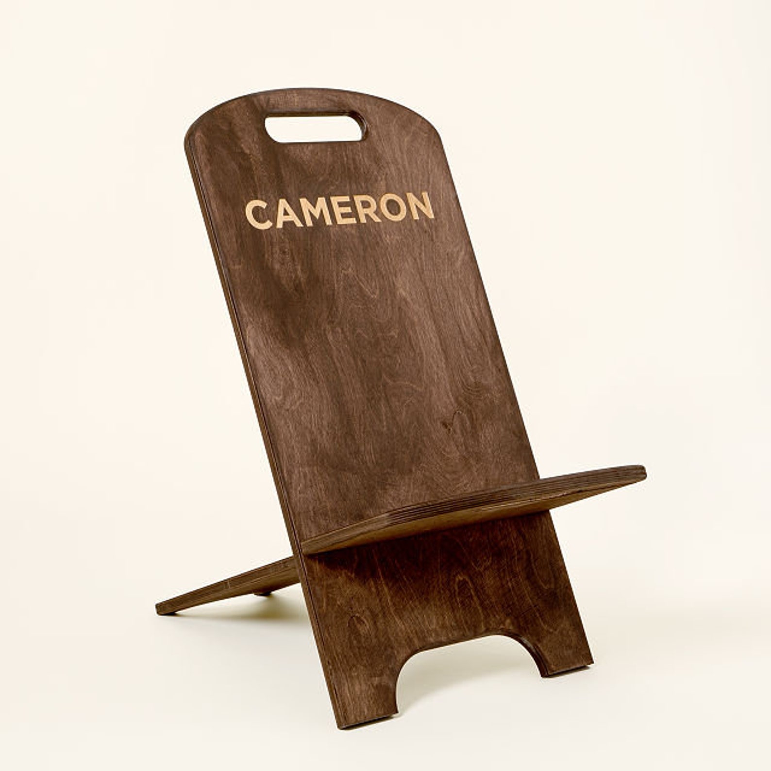 Wood Personalized Campfire Chair Etsy