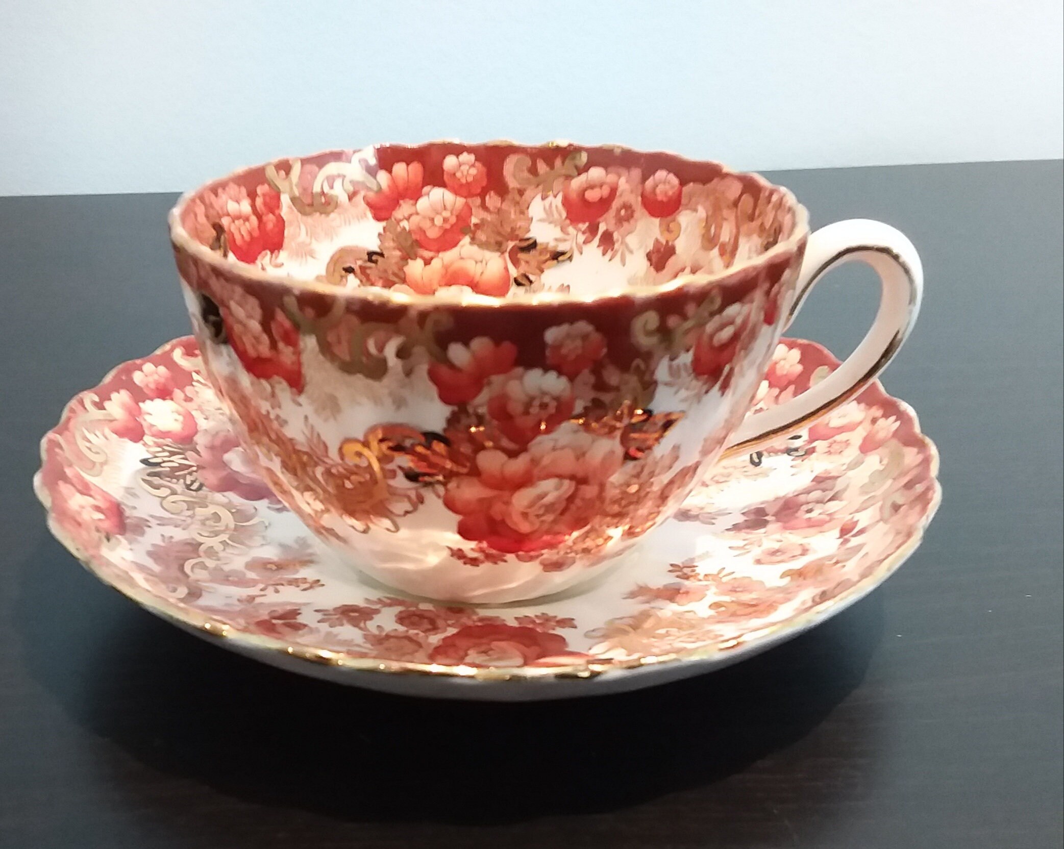 Victorian Radfords Fenton Teacup and Saucer/Antique English Etsy