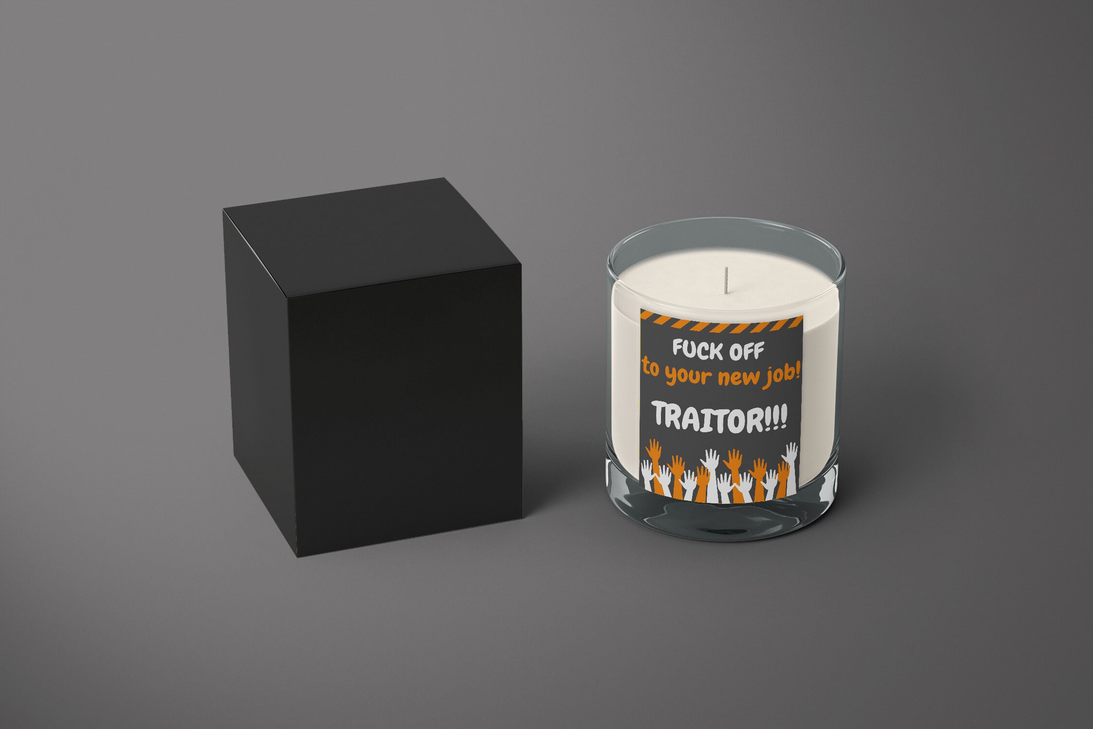 Leaving Gift Sorry your leaving Candle Congratulations Etsy