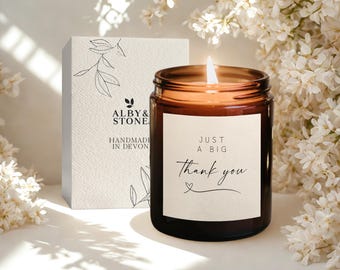 Thank you gifts | 100% Soy Wax | Handmade in Devon