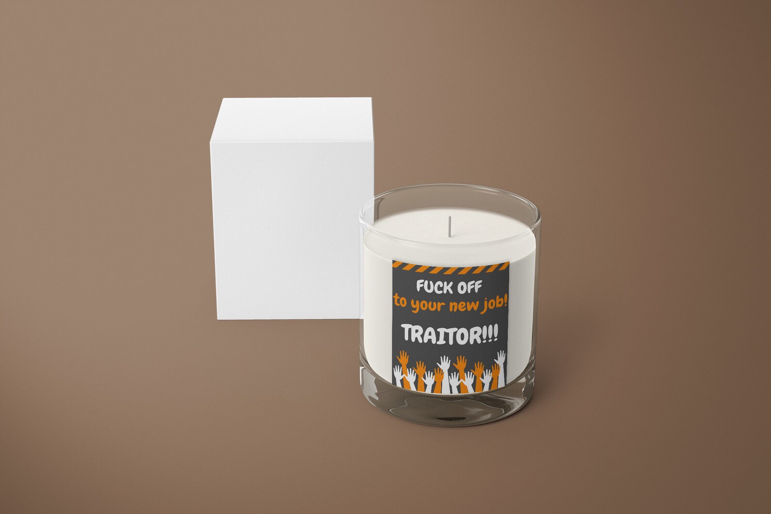 Leaving Gift Sorry your leaving Candle Congratulations Etsy