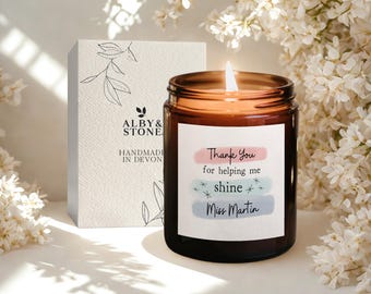 Teacher appreciation gift, Thank you teacher gift, Personalised teacher gift