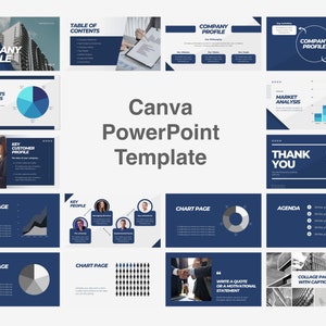 Canva Business PowerPoint Presentation Template