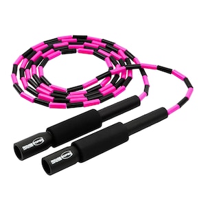 IMPACT Beaded Jump Rope - Pink and Black