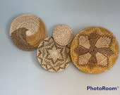 Wall Baskets Wall Basket Decor, Set of 4 Large Size 18 quot Trendy Looks Great on Your Wall