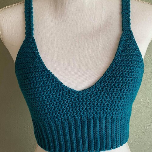 Crochet PATTERN Instant Download / Crochet Crop Top Back to Etsy UK