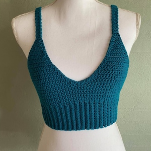 Gehaakt croptop-patroon