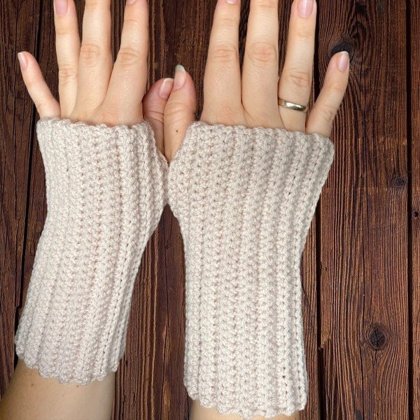 Fingerless Gloves Crochet Pattern