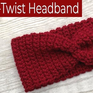 X-Twist hoofdband haakpatroon