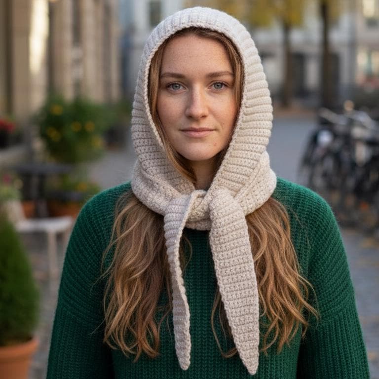 Sophie hoodedscarf pattern crochet - Etsy 日本