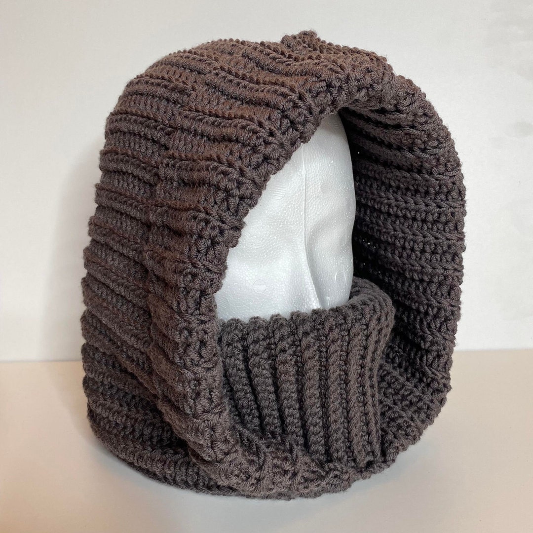 BALACLAVA TURTLENECK Hoodie Crochet Pattern EASY Crochet - Etsy Denmark