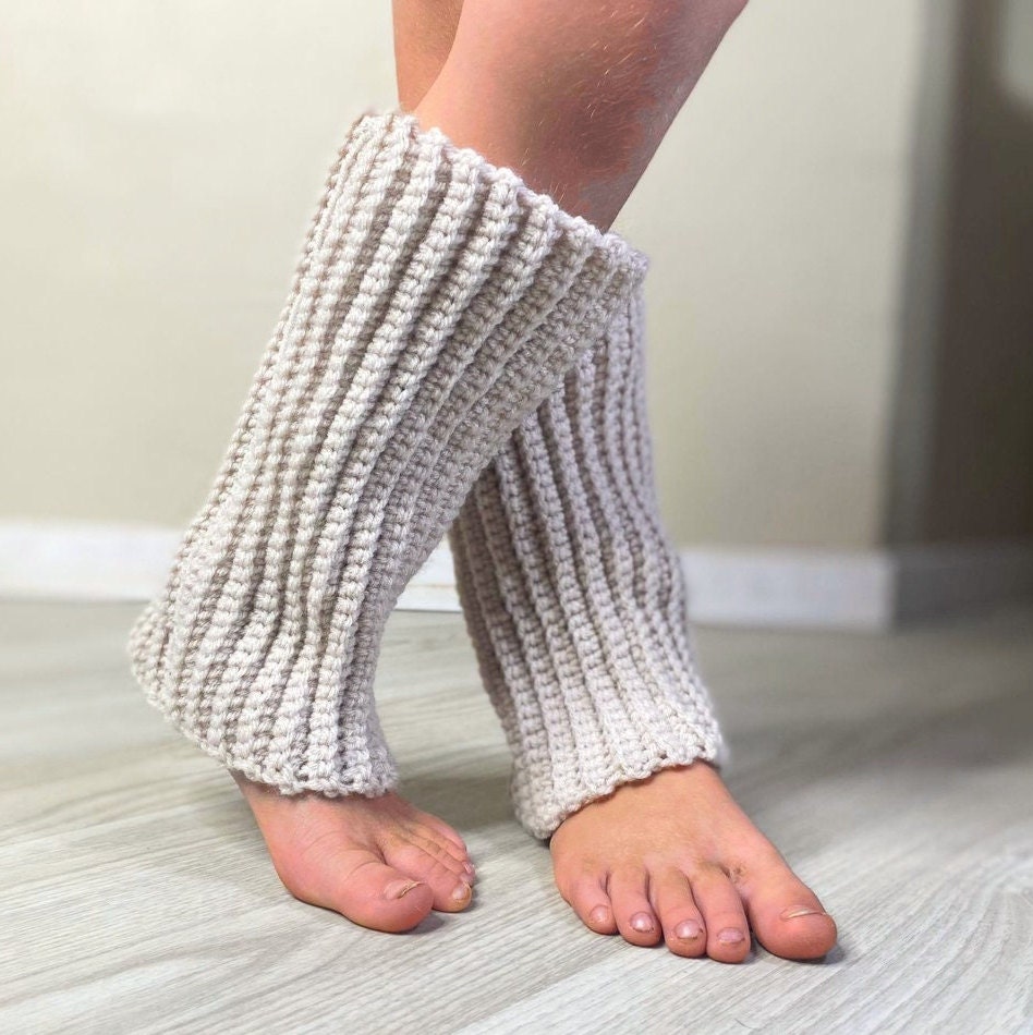 35 Crochet Leg Warmers Patterns for Retro, Cozy, and Statement Style 14 Kids Ribbed Leg Warmers Crochet Pattern (4-7 Years)