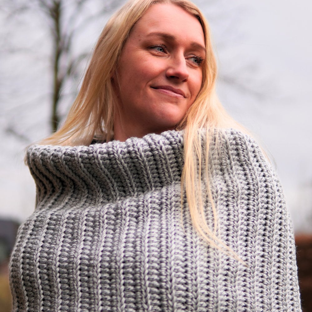 Crochet Snood Wrap Pattern: Easy Shawl Scarf (PDF Pattern) - Etsy