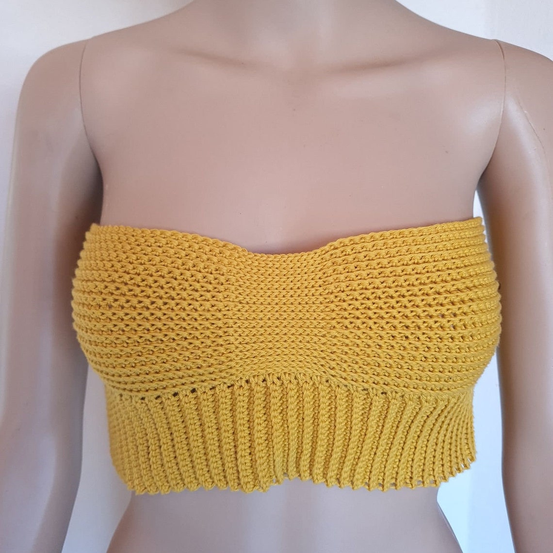 Crochet Tube Top Pattern EASY Crochet Crop Top in 4 Sizes. Etsy