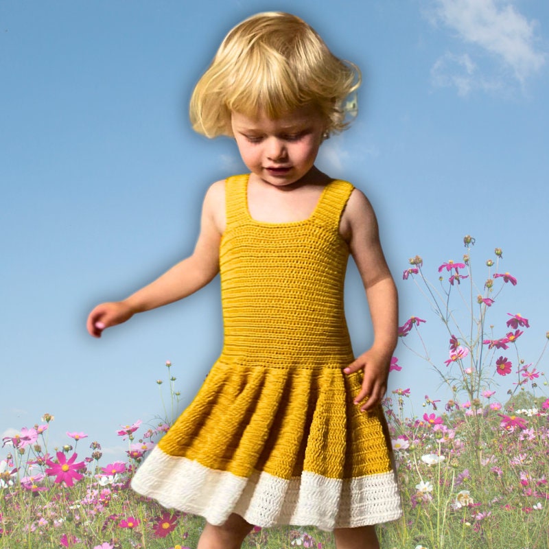 39 Adorable Crochet Patterns for Girls’ Dresses to Make for Special Occasions and... 34 Crochet Summer Dress