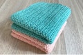 EASY Crochet Dishcloth Pattern #4 | Herringbone Stitch
