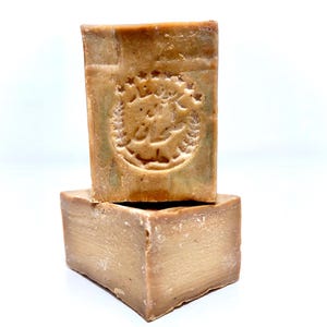 100% Olive Oil Soap –From Aleppo, Handmade, Vegan, Fragrance-Free, Castile Bar for Sensitive Skin, Multi-Purpose – 8 oz Each