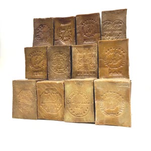 Jabón de Alepo (paquete de 6, 48 oz, 7 barras), natural y artesanal, sin fragancia, de alta calidad, de Alepo, con 5 opciones diferentes.