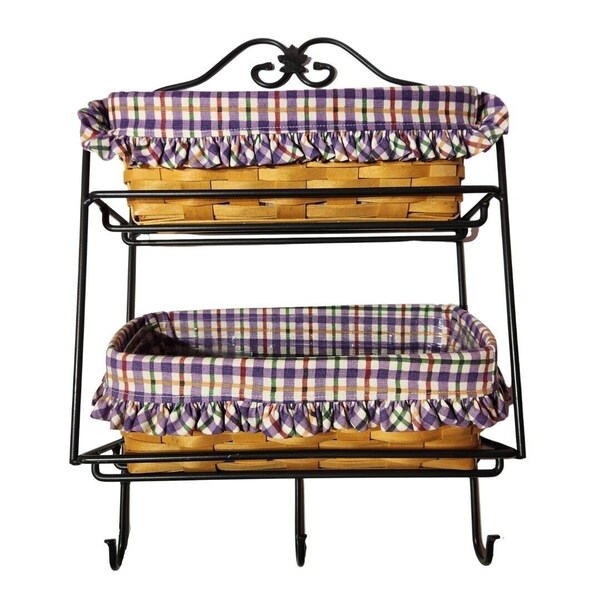 Wrought Iron Vintage Bakers Rack - Etsy