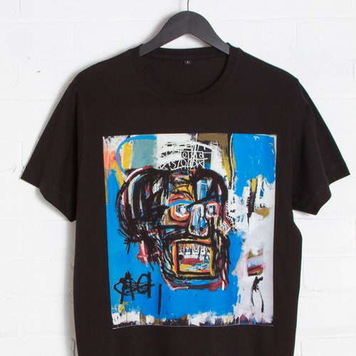 Untitled Head Short-Sleeve T-Shirt Jean-Michel Basquiat Inspired 