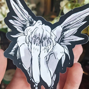 Fallen Angel Waterproof Sticker!