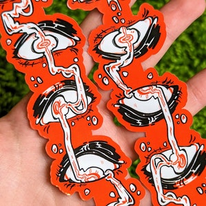 Sticker waterproof long yeux dégoulinants !