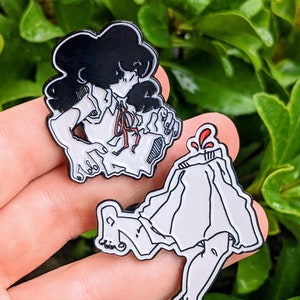 Split Girl Enamel Pin Set! 2.5in