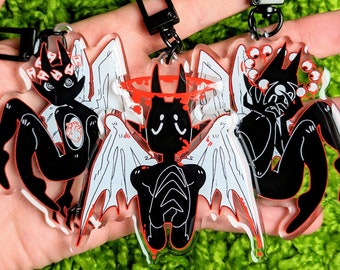 Gore Angel Acrylic Keychains!