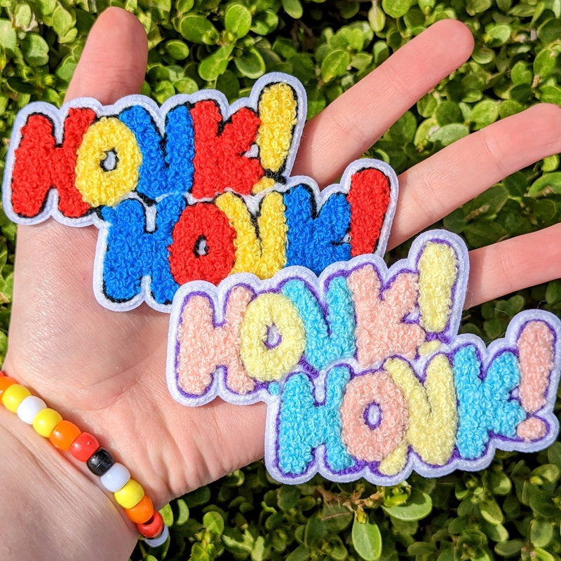Honk Honk Chenille Patches!