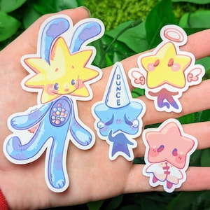 Sun Bunny Waterproof Stickers!