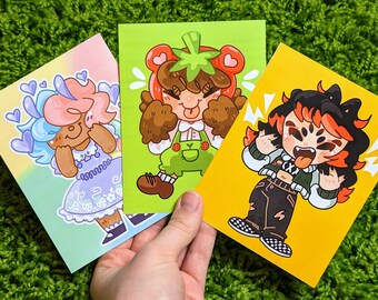 Emoji OC Season 1 4x5 Glossy Mini Prints!