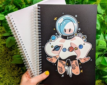 Planet Ghost Large Reusable Sticker Book