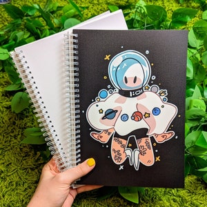 Planet Ghost Reusable Sticker Book // B5 Sticker Collection book