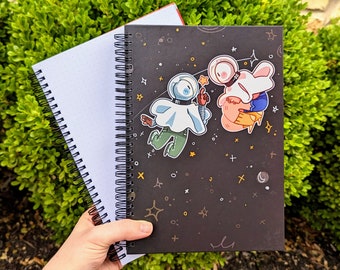 Space Ghosts Duo Dotted Notebook!