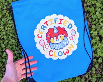 Certified Clown Drawstring Bag!