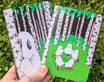 Forest Friends Ghost Pocket Books!