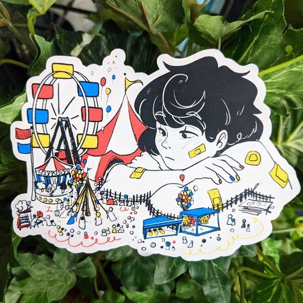 Circus Daydream Waterproof Sticker!