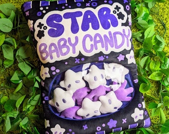 Oreiller en peluche sac de bonbons Star Baby