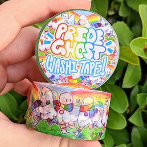 Pride Parade Ghosts Washi Tape!