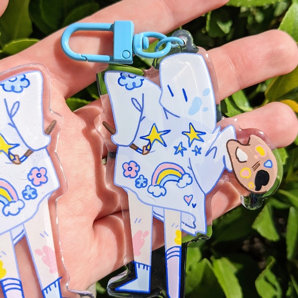 Paint Ghost Keychain!