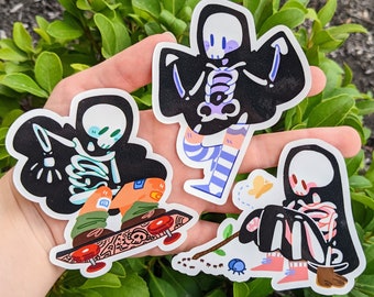 38-kT THE SKELETON ステッカーセット