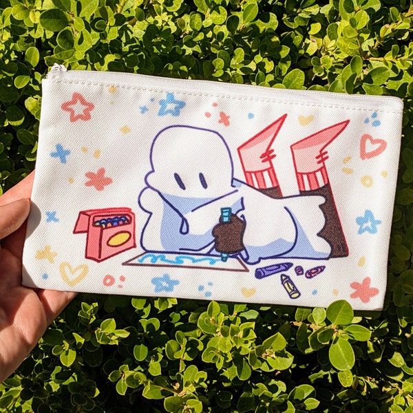 Pennfodral med Crayon Ghost!