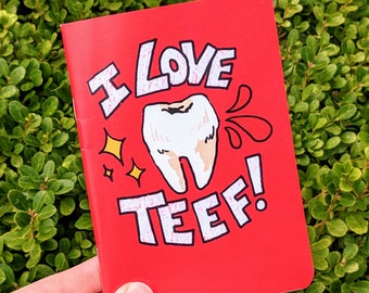 I LOVE TEEF! Pocket Book!